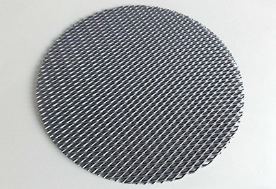Titanium plate filter mesh
