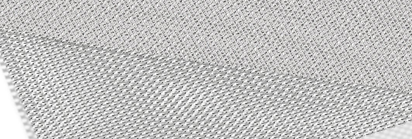 Expanded metal mesh for filtration